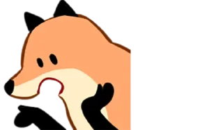 🤷‍♂️ emoji 狐狐好朋友 Telegram sticker 14 of 40