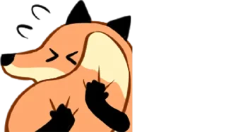 😣 emoji 狐狐好朋友 Telegram sticker 12 of 40