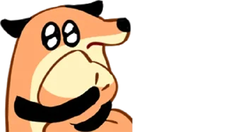 🥺 emoji 狐狐好朋友 Telegram sticker 11 of 40