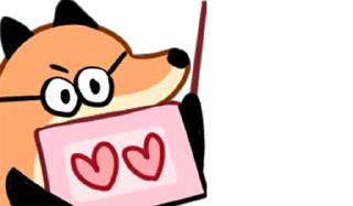 ❤️ emoji 狐狐好朋友2 Telegram sticker 20 of 40