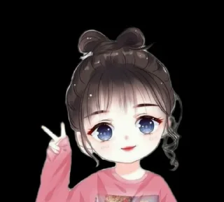 ✌️ emoji ଘଓ••✿..ꪖɪsʜ..✿••ଘଓ Telegram sticker 7 of 83
