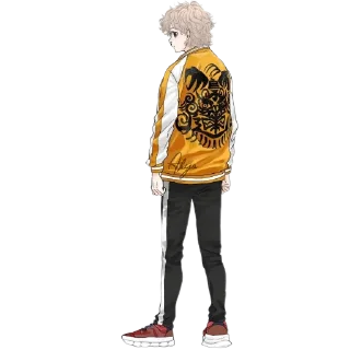 😕 emoji WindBreaker @stikerkyo Telegram sticker 9 of 81