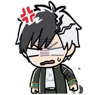 🤯 emoji WindBreaker @stikerkyo Telegram sticker 22 of 81