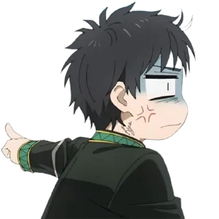 😫 emoji WindBreaker @stikerkyo Telegram sticker 19 of 81