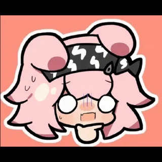 🌚 emoji 小粉猪 Telegram sticker 21 of 47