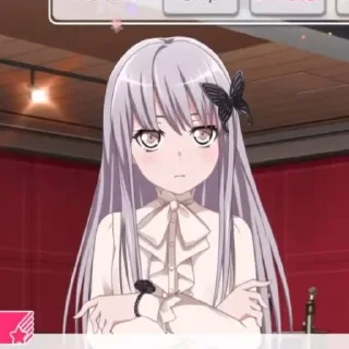 💭 emoji yukina minato @vidluxch Telegram sticker 20 of 30