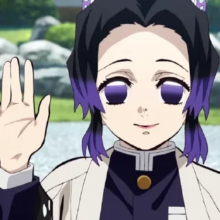 🤚 emoji Shinobu Mitsuri Kanao - @Otakuzdream Telegram sticker 22 of 95