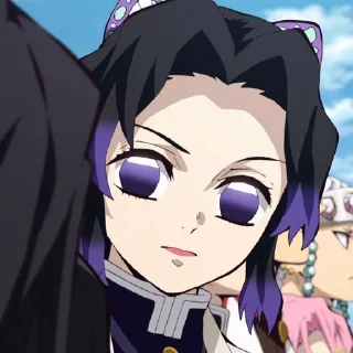 😠 emoji Shinobu Mitsuri Kanao - @Otakuzdream Telegram sticker 19 of 95