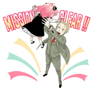 ❤️ emoji SPY× FAMILY Telegram sticker 10 of 40