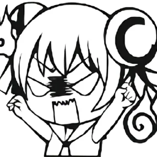 😡 emoji AC娘 NGA玩家社区 Telegram sticker 8 of 28