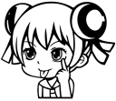 😜 emoji AC新娘 Telegram sticker 14 of 56