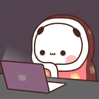 💻 emoji Cute mochi pack @sparkling_vibes Telegram sticker 18 of 65