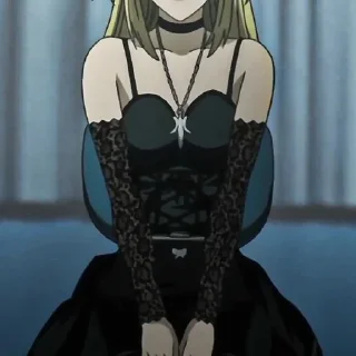 ✖️ emoji Misa Amane ҂ @StickerAnimePack Telegram sticker 1 of 85