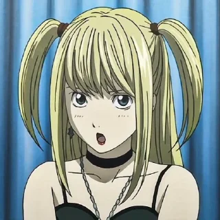 ✖️ emoji Misa Amane ҂ @StickerAnimePack Telegram sticker 21 of 85