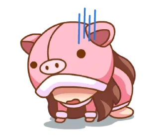 😓 emoji Misa Misa Paradise @waesticker Telegram sticker 17 of 41