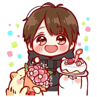 🎂 emoji ໒ ❀ ˚₊   @miaaws! Telegram sticker 9 of 51