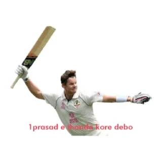 🙂 emoji Phoenix 69 ( cricketer edition) Telegram sticker 16 of 16
