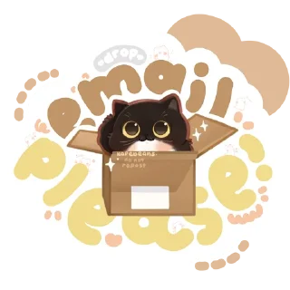 🐱 emoji belongs to @chloedelinee — 🐥 Telegram sticker 14 of 31