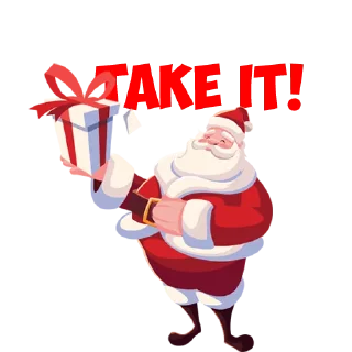 🎁 emoji Santa Devil Telegram sticker 7 of 10