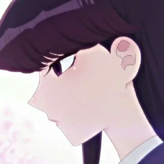 Sticker from Komi Shouko ◍⃘  @comyushou