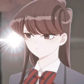 🧃 emoji Komi Shouko | @nanostickers Telegram sticker 15 of 51