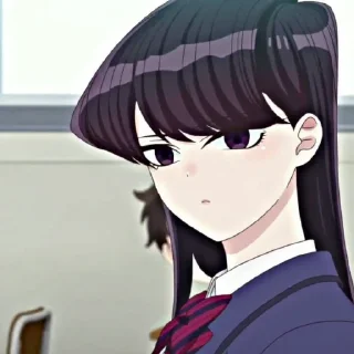 🐾 emoji Komi Shouko ◍⃘  @comyushou Telegram sticker 16 of 40
