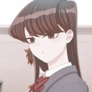 Sticker from Komi Shouko | @nanostickers