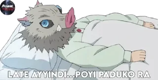 😴 emoji Kimetsu no Yaiba Telegram sticker 10 of 25