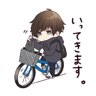 🚲 emoji Menhera-kun Telegram sticker 23 of 120