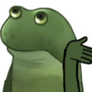 💁‍♂️ emoji Concerned Frog Telegram sticker 14 of 101
