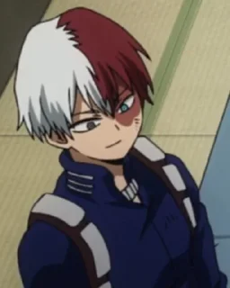 ❄️ emoji Todoroki Shoto Telegram sticker 20 of 78