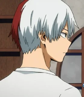 ❄️ emoji Todoroki Shoto Telegram sticker 21 of 78