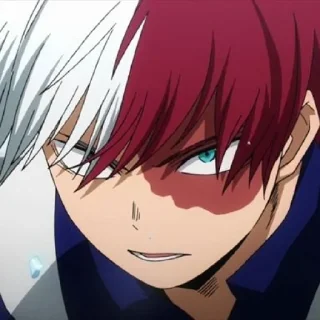 🧊 emoji shoto todoroki @INSCMNIAC Telegram sticker 10 of 50