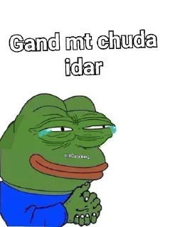😂 emoji @BGSTICKERS HARI GAND Telegram sticker 23 of 28