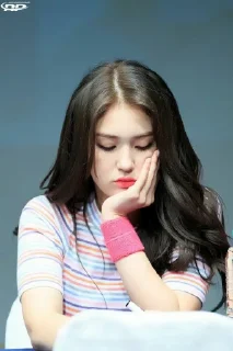 😔 emoji Somi Telegram sticker 15 of 49
