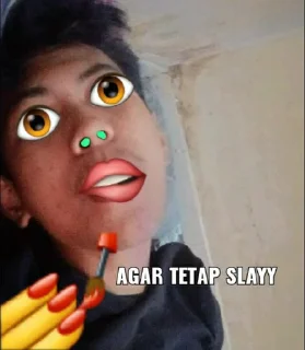 Sticker from ASANJING SLAYY