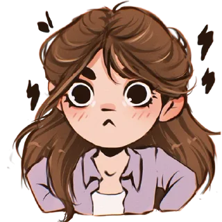 😟 emoji Hidden love Telegram sticker 15 of 35