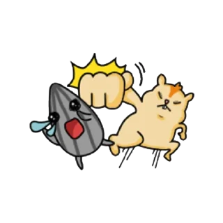 🐹 emoji Bubble Stickers (ෆ˙ᵕ˙ෆ)♡ Telegram sticker 15 of 73