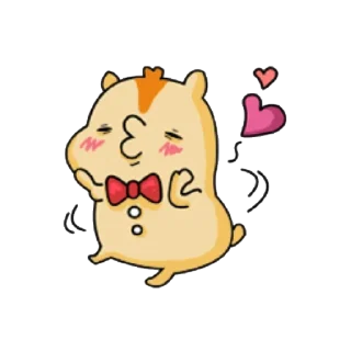 🐹 emoji Bubble Stickers (ෆ˙ᵕ˙ෆ)♡ Telegram sticker 9 of 73