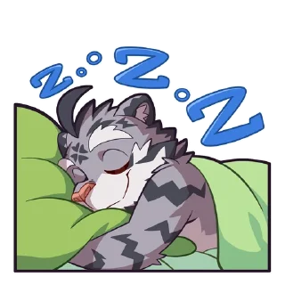 💤 emoji Zeloen 老虎泽罗恩 Telegram sticker 6 of 32