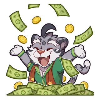 💵 emoji Zeloen 老虎泽罗恩 Telegram sticker 4 of 32