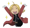 ✨ emoji FullMetal Alchemist Telegram sticker 23 of 48