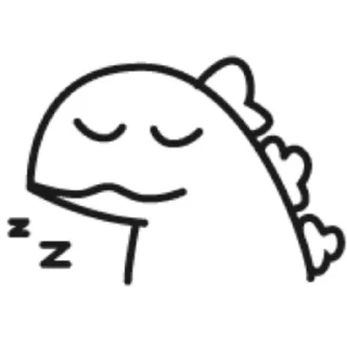 🦖 emoji 小恐龙高清版 Telegram sticker 12 of 16