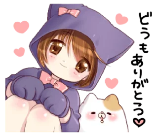 ☺️ emoji Boy of a cat ear @bistic Telegram sticker 13 of 40