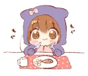 🍽 emoji Boy of a cat ear @stickerscar Telegram sticker 21 of 40