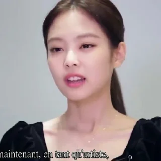 🥧 emoji Kim Jennie @aesthaticgirll Telegram sticker 16 of 21