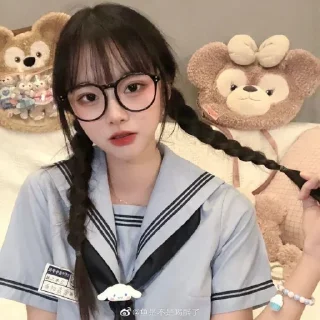 🧸 emoji Yushi ulzzang weibo Telegram sticker 12 of 17