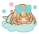 🐊 emoji twin blonde Telegram sticker 7 of 100
