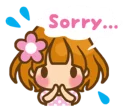 Sticker from twin blonde