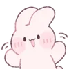 🐰 emoji ₍ ρiᥒκ rᥲδδiᴛs ₎ ˚₊· ♡ @mewsticks Telegram sticker 7 of 40